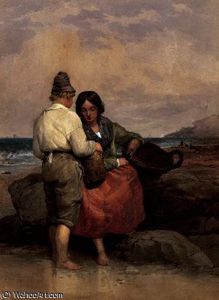 The Shrimpers — Edward Duncan
