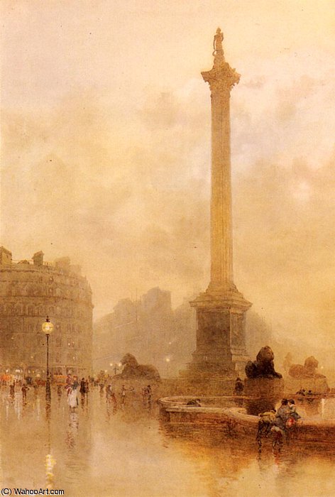 Nelson's Column In A Fog — ローズ・メイナード・バートン