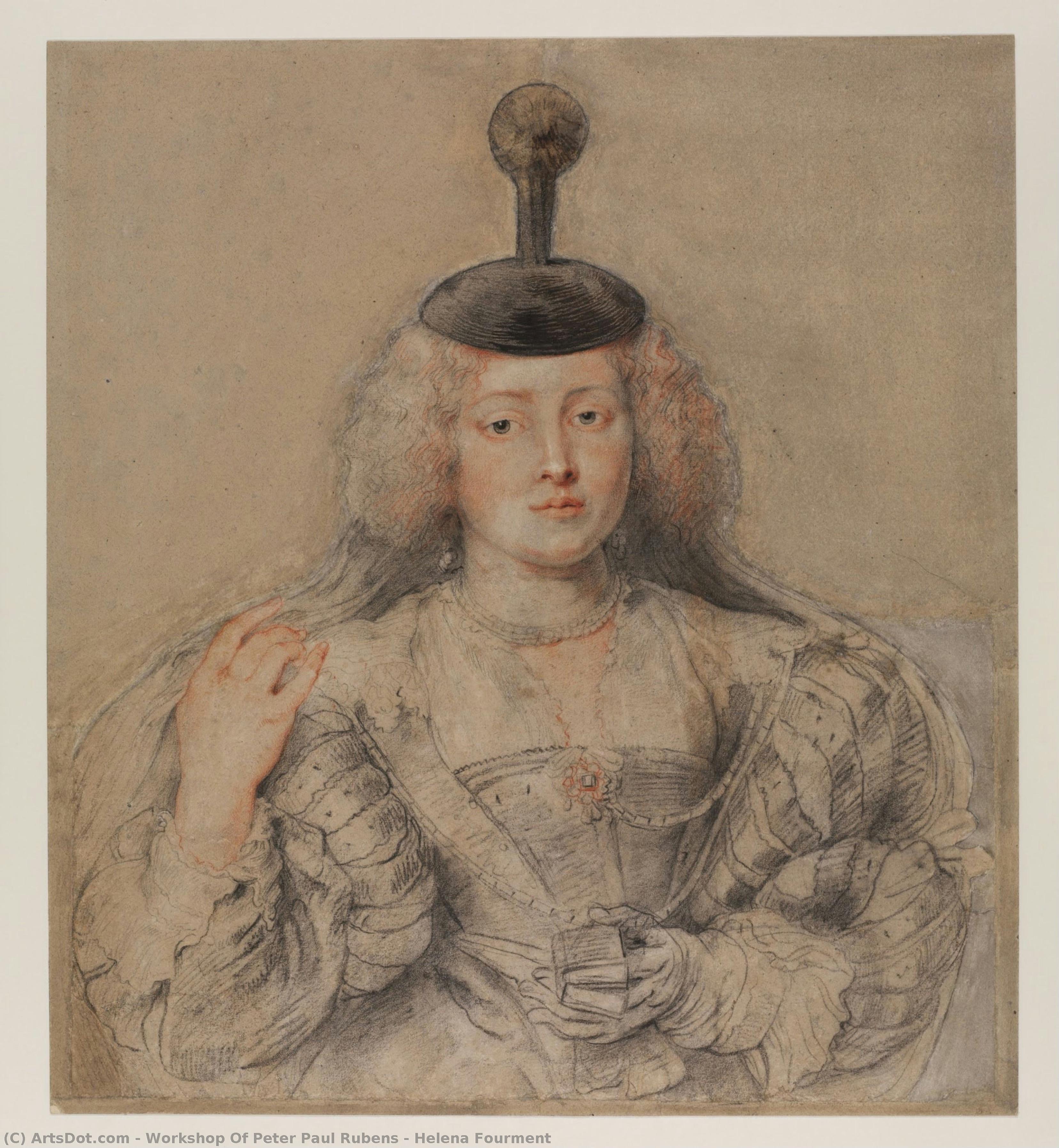 Helena Fourment — Workshop Of Peter Paul Rubens