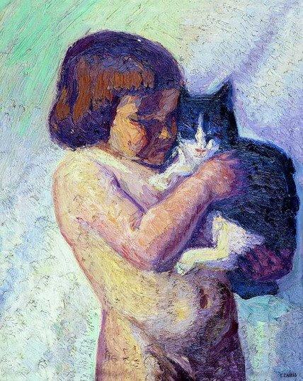 Child With Cat — Emmanuel Zairis