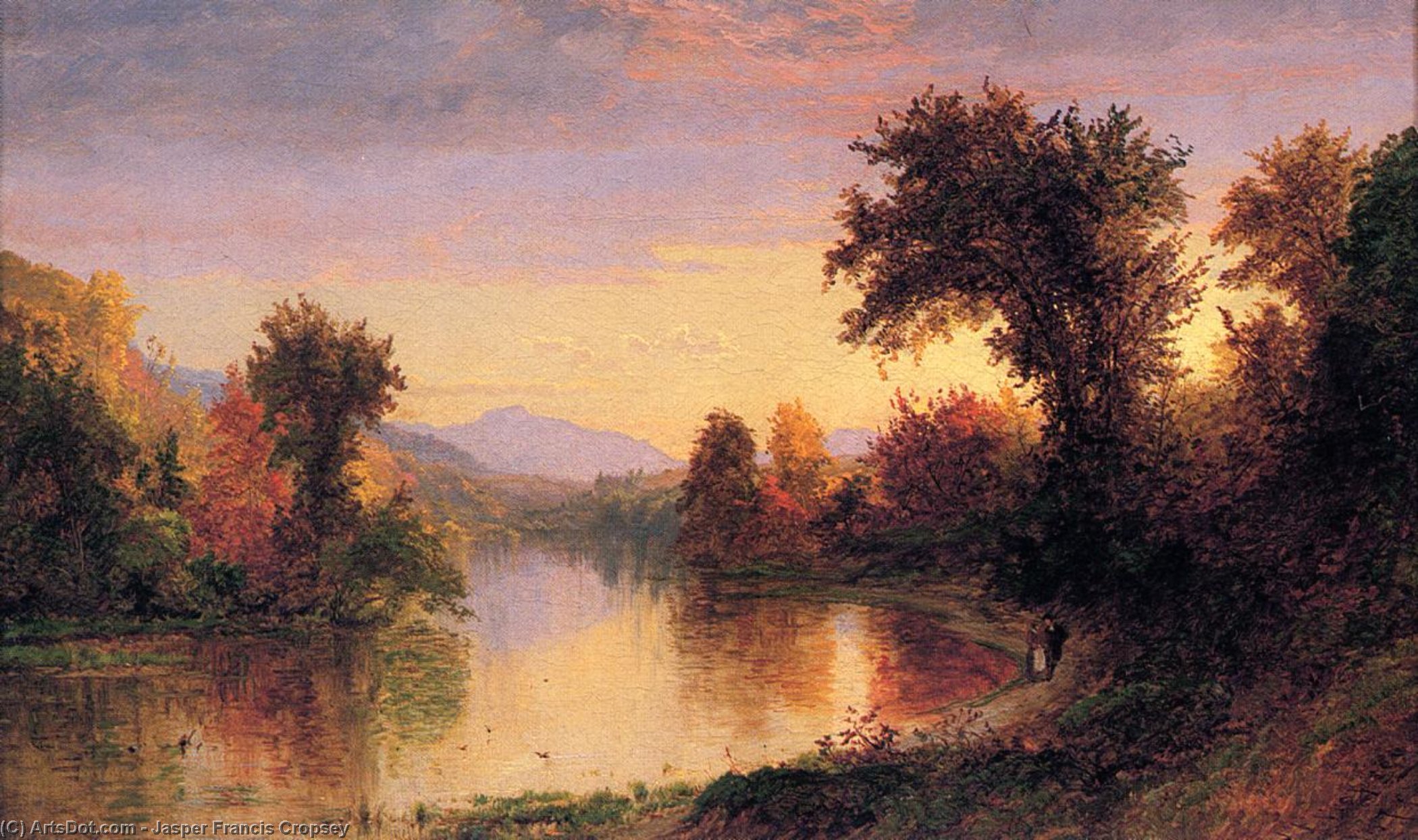 Autumn By The River — Џаспер Франсис Кропси