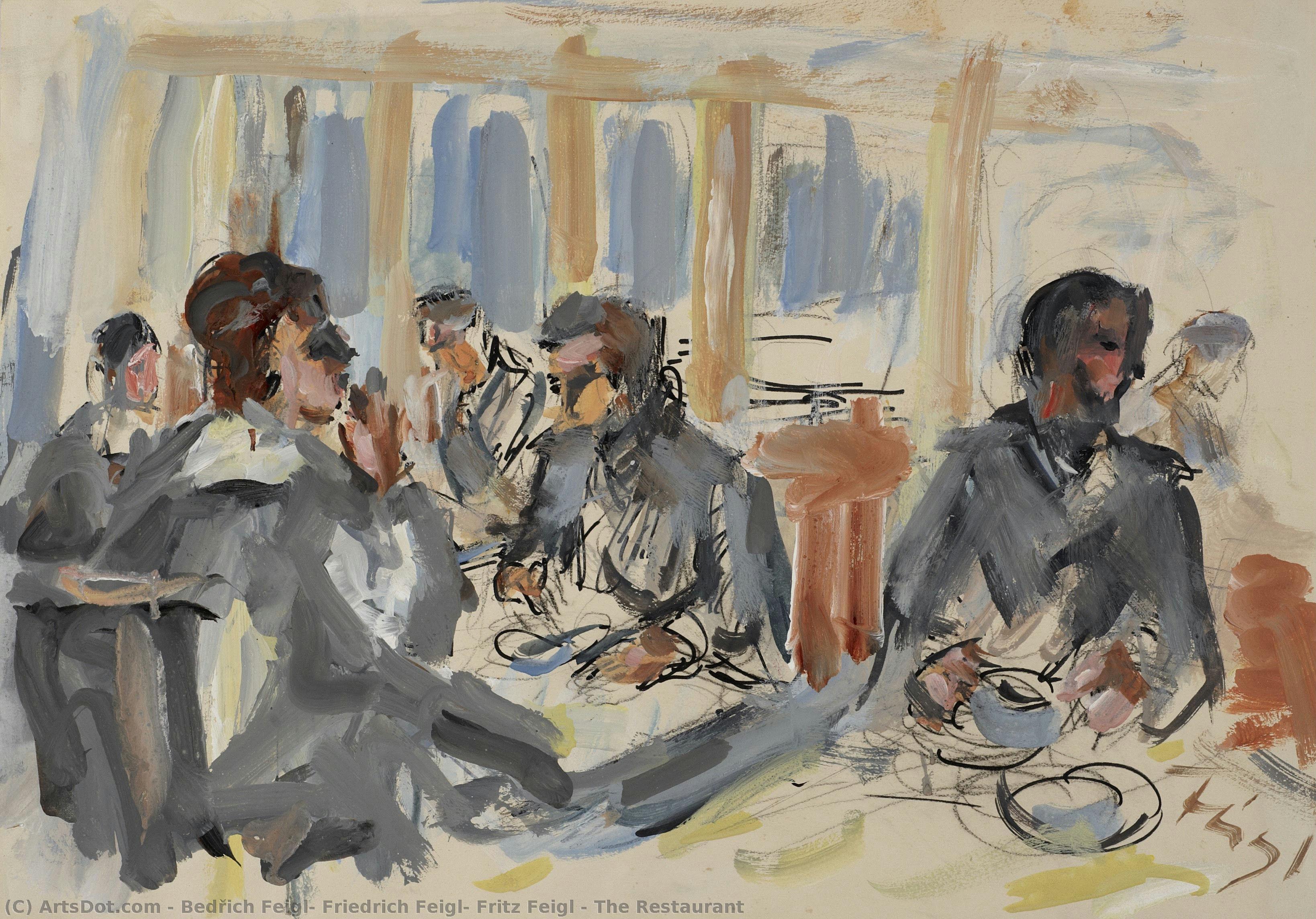 The Restaurant — Bedřich Feigl, Friedrich Feigl, Fritz Feigl