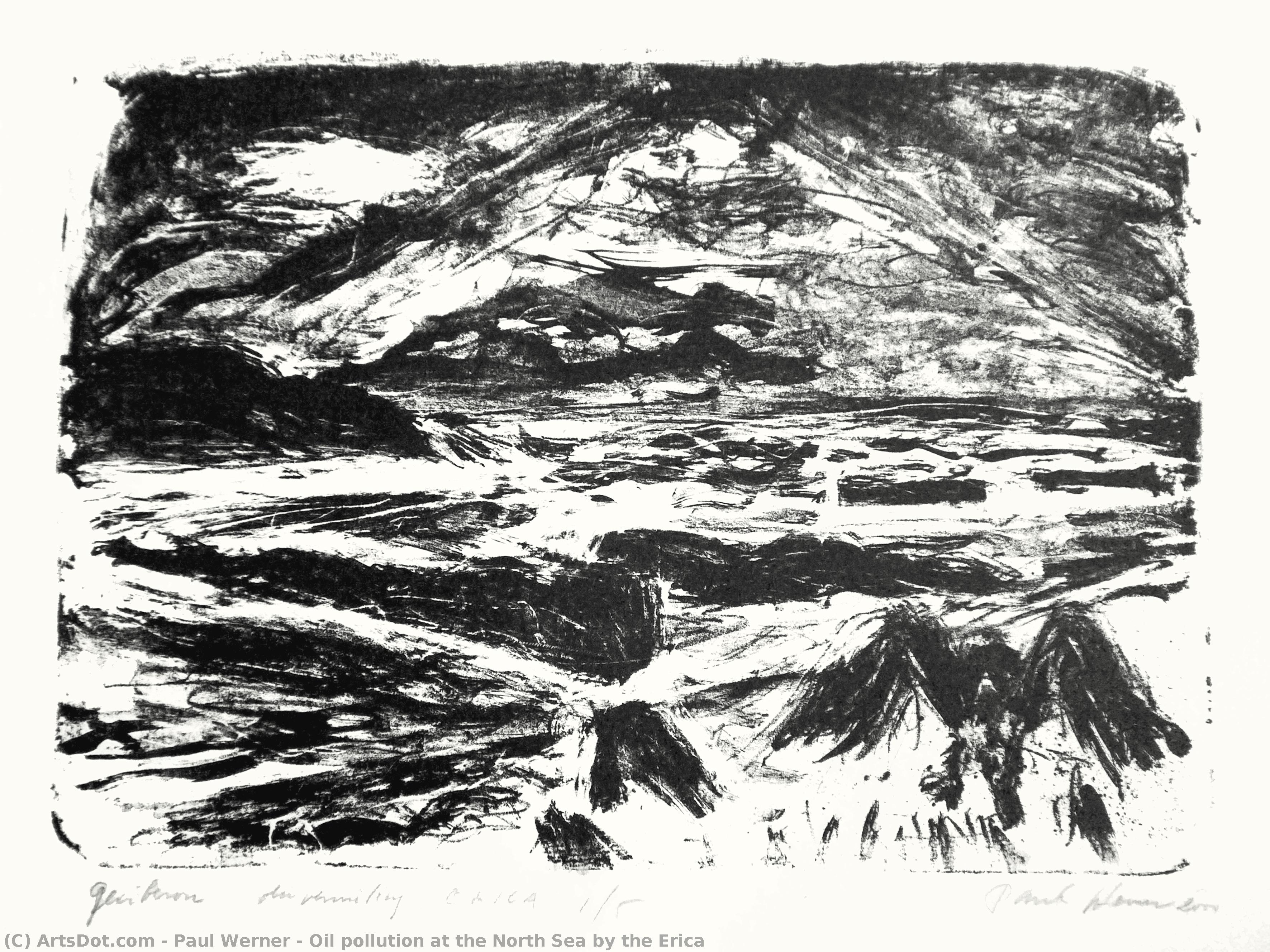 Oil Pollution At The North Sea By The Erica — Paul Werner