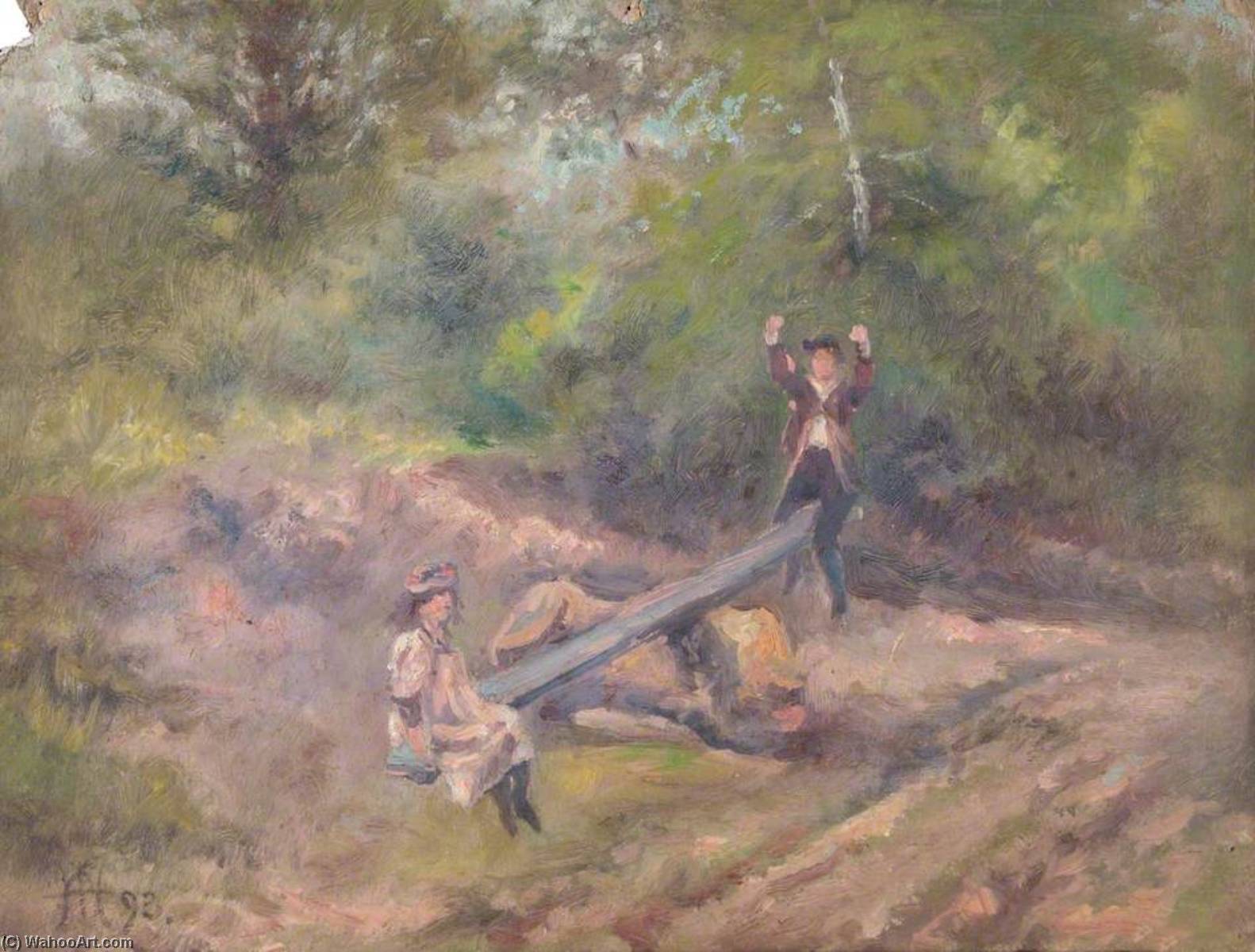 Addington, Croydon, Surrey, On Top (possibly A Gravel Pit) — William Henry Hope