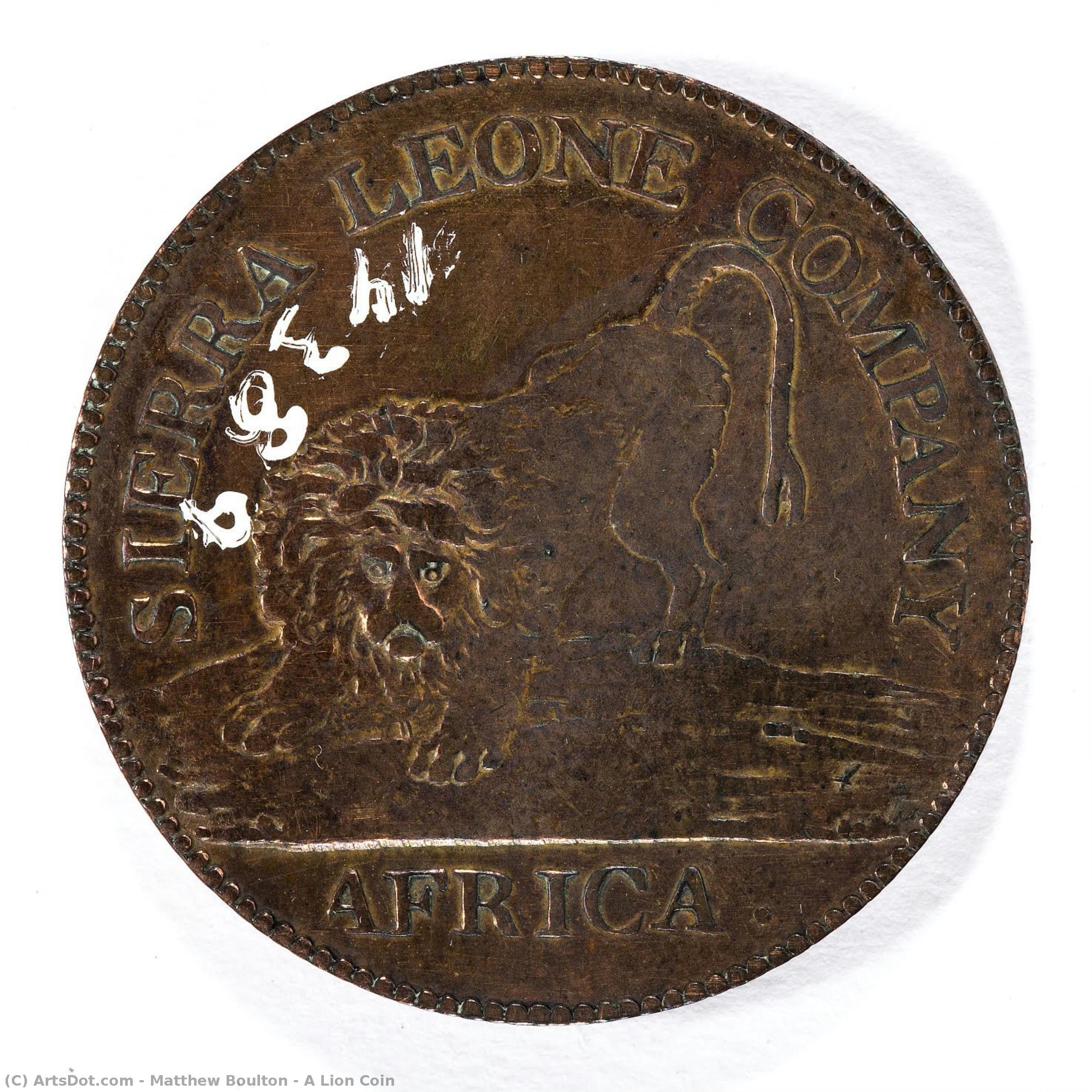 A Lion Coin — Matthew Boulton