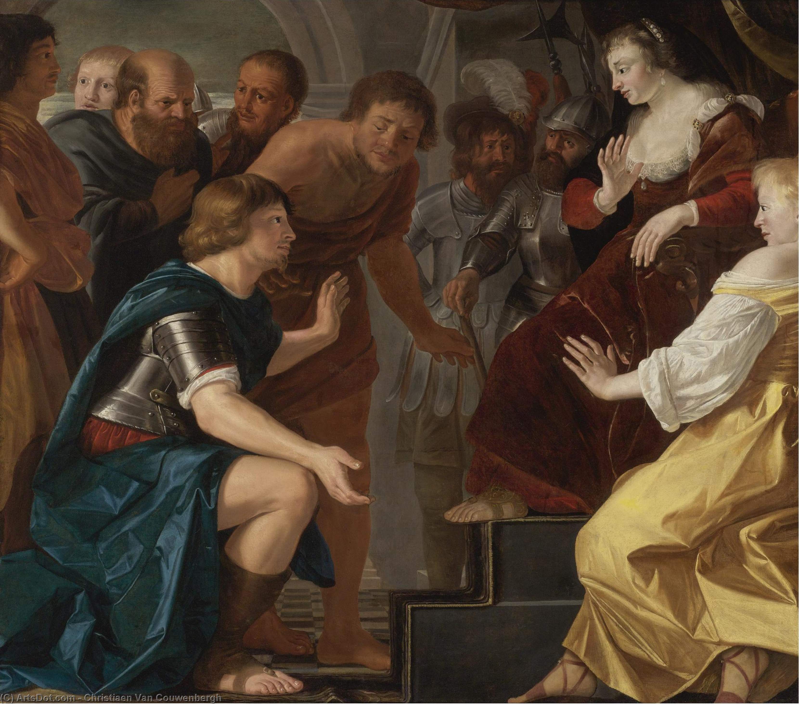 The Departure Of Aeneas From Dido, Queen Of Carthage — Christiaen Van Couwenbergh