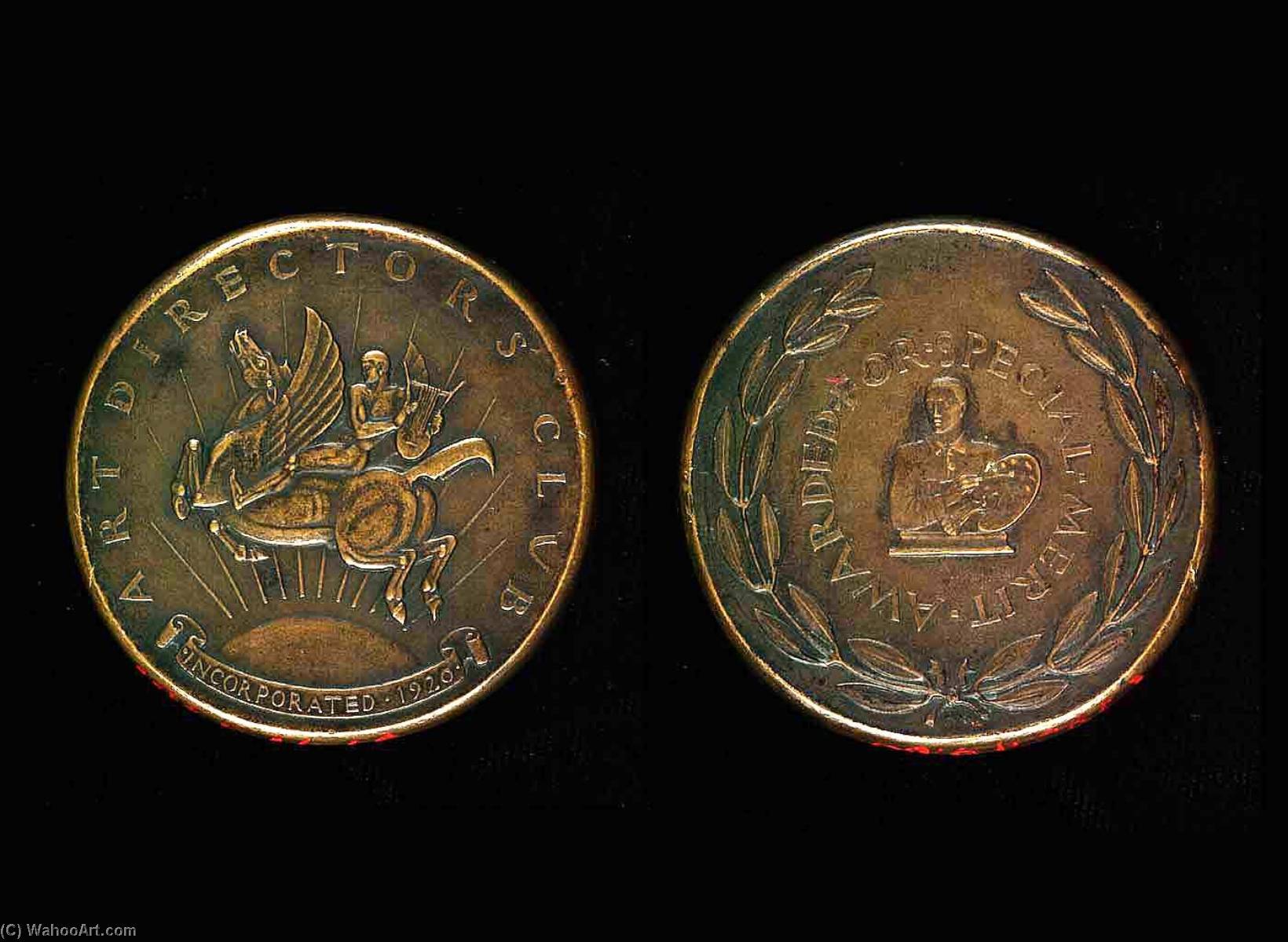 Art Director's Club Medal — Paul Manship