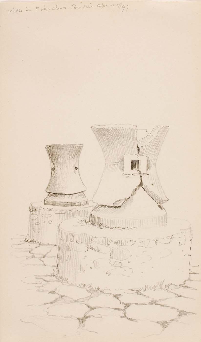 Mills In Bake Shop Pompei — George Elbert Burr
