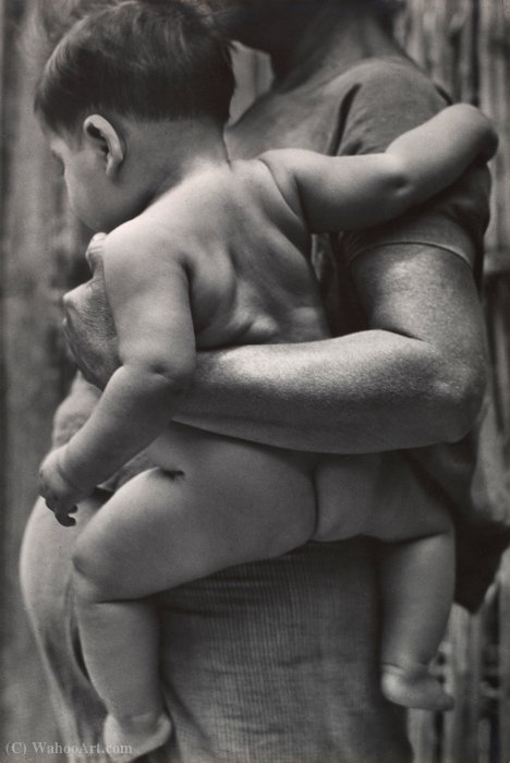 Mother And Child, Tehuantepec, Oaxaca, Mexico — Tina Modotti