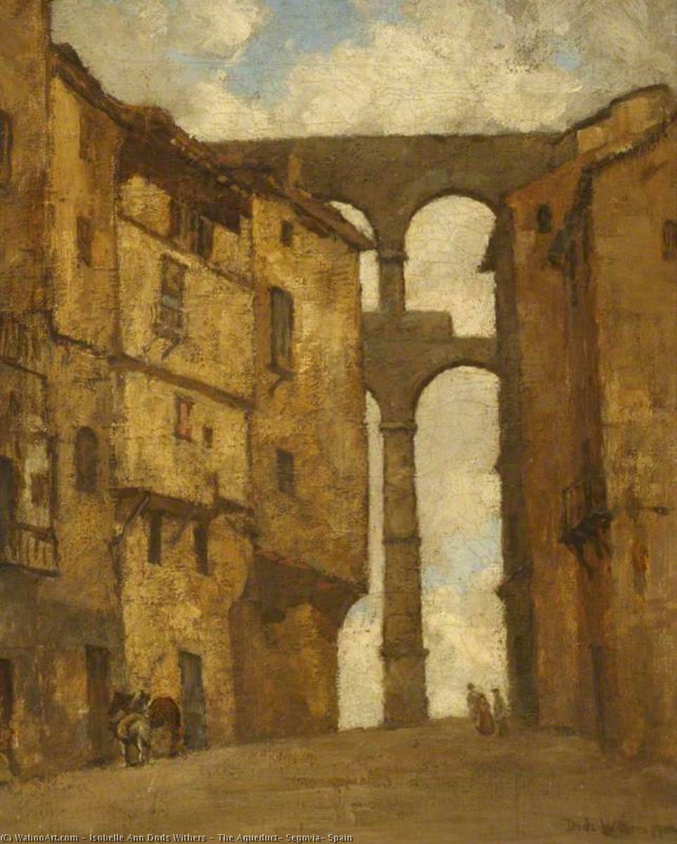 The Aqueduct, Segovia, Spain — Isobelle Ann Dods Withers