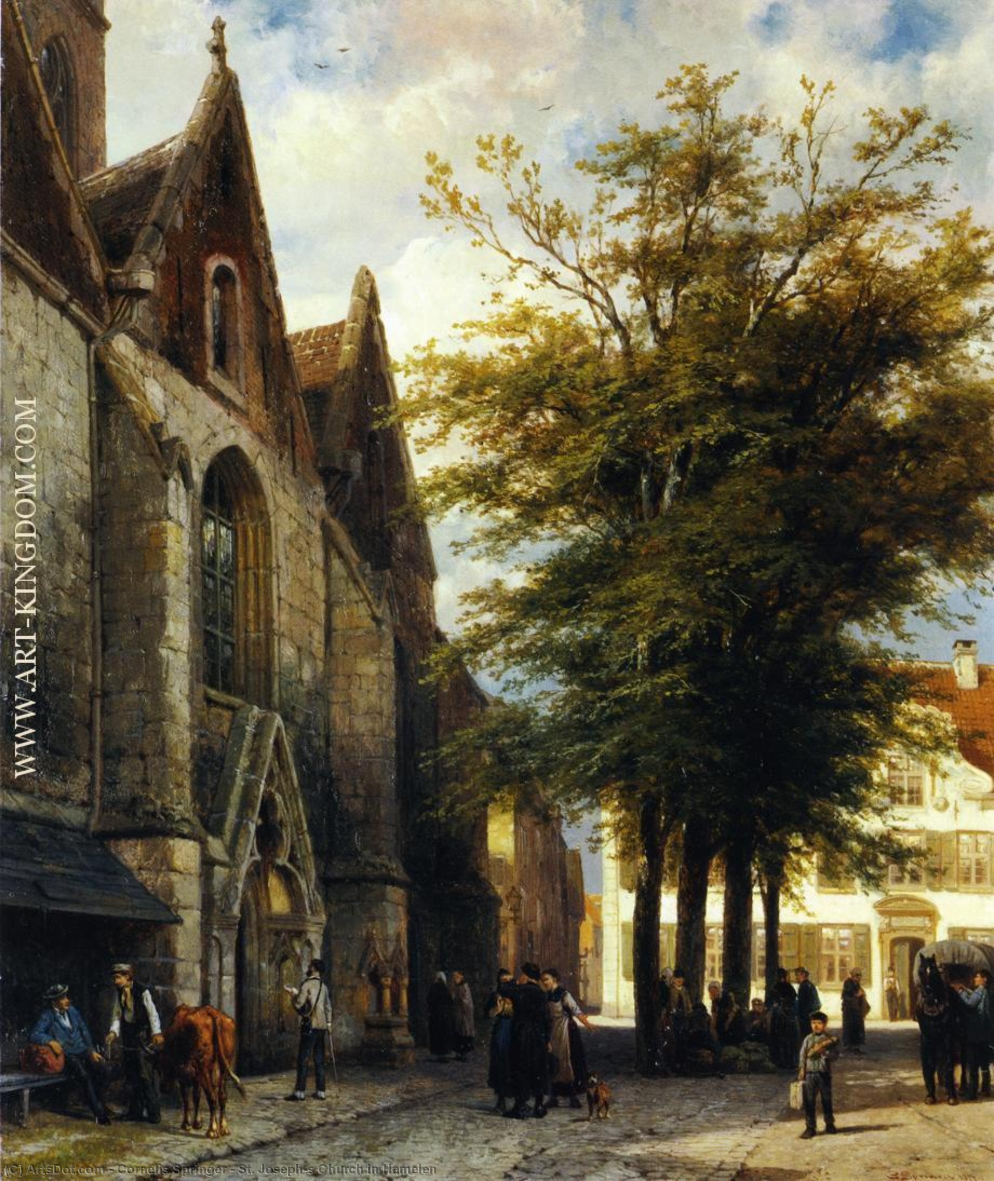 St. Joseph's Church In Hamelen — Cornelis Springer