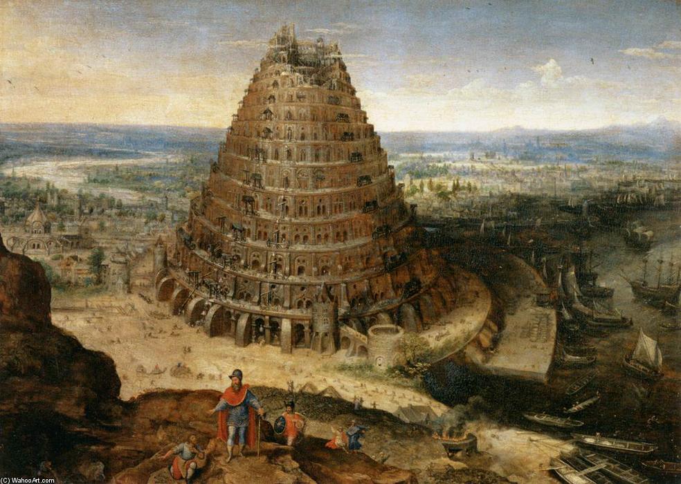 The Tower Of Babel — Lucas Van Valkenborch