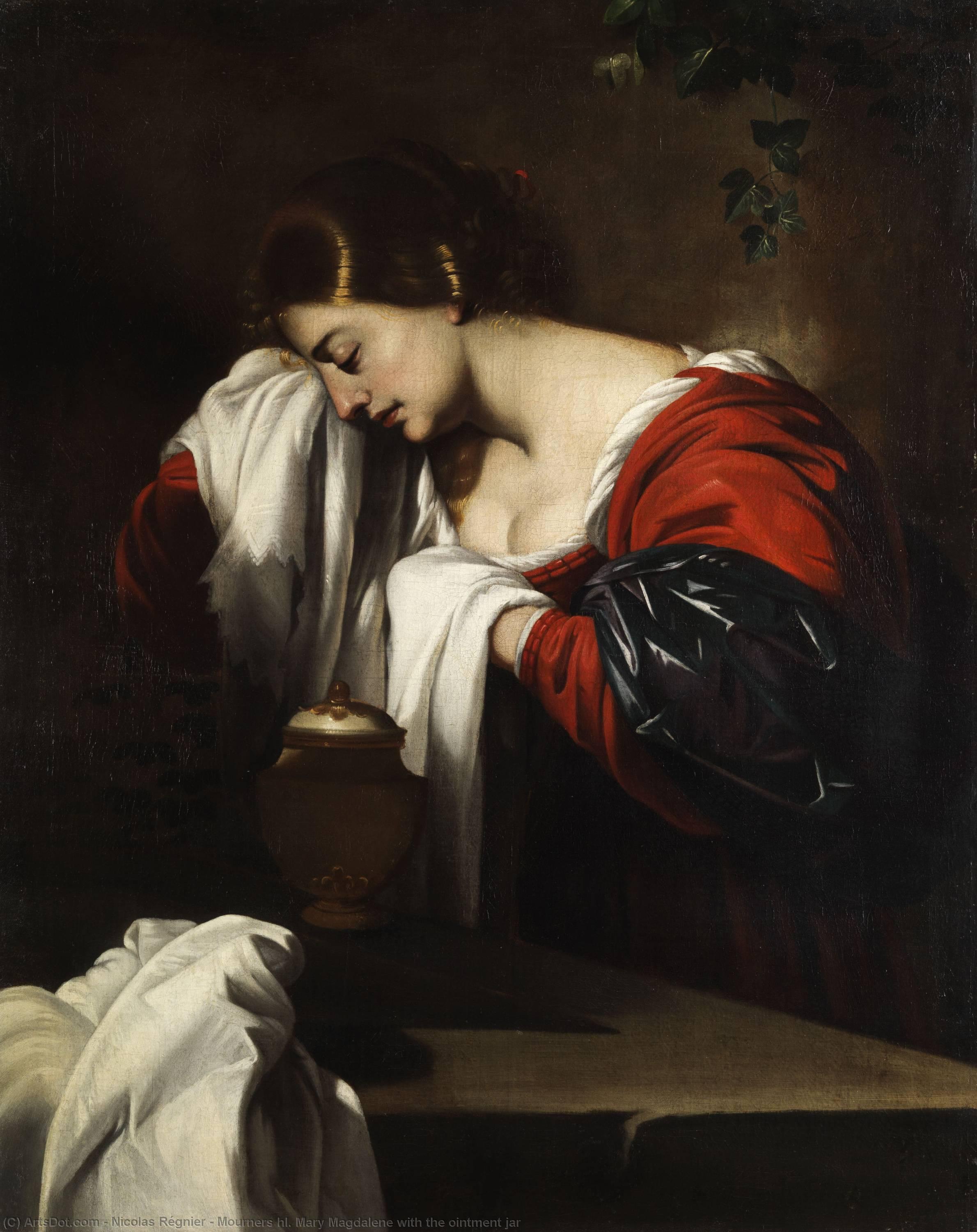 Mourners Hl. Mary Magdalene With The Ointment Jar — Nikola Renje