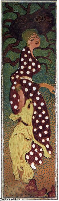 Woman In A Polka Dot Dress — Pierre Bonnard