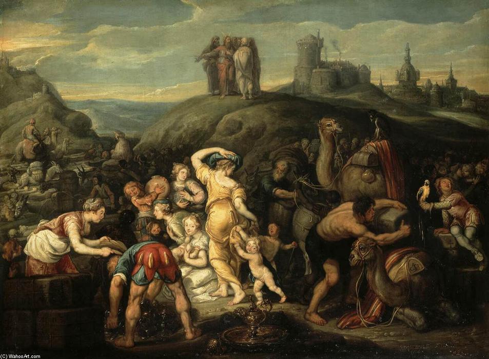 The Israelites After Crossing The Red Sea — Simon De Vos