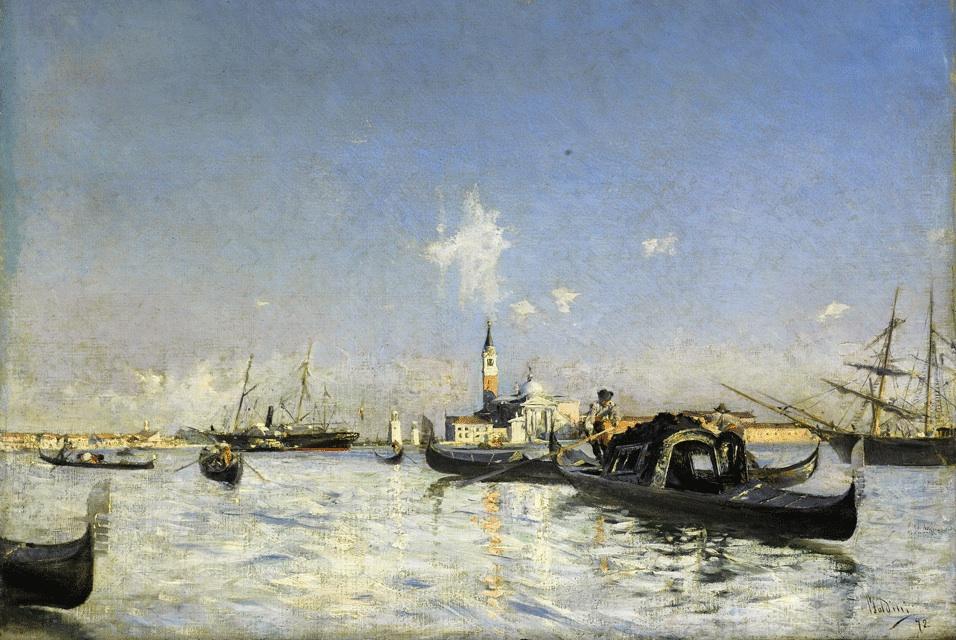 L.isola Di San Giorgio A Venezia — Giovanni Boldini