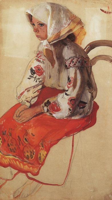 Peasant Girl — Zinaida Serebriakova