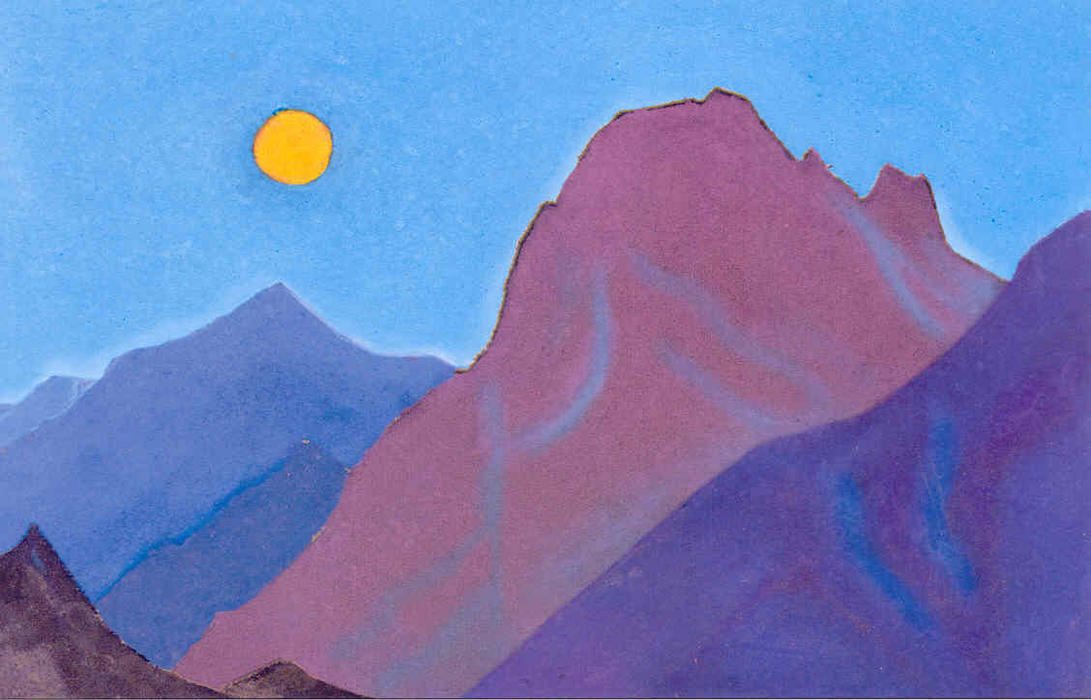 Study Of Mountains (11) — Nicholas Roerich