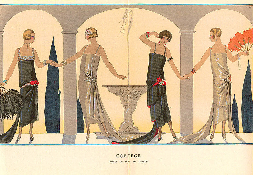 Cortege — Жорж Барбье