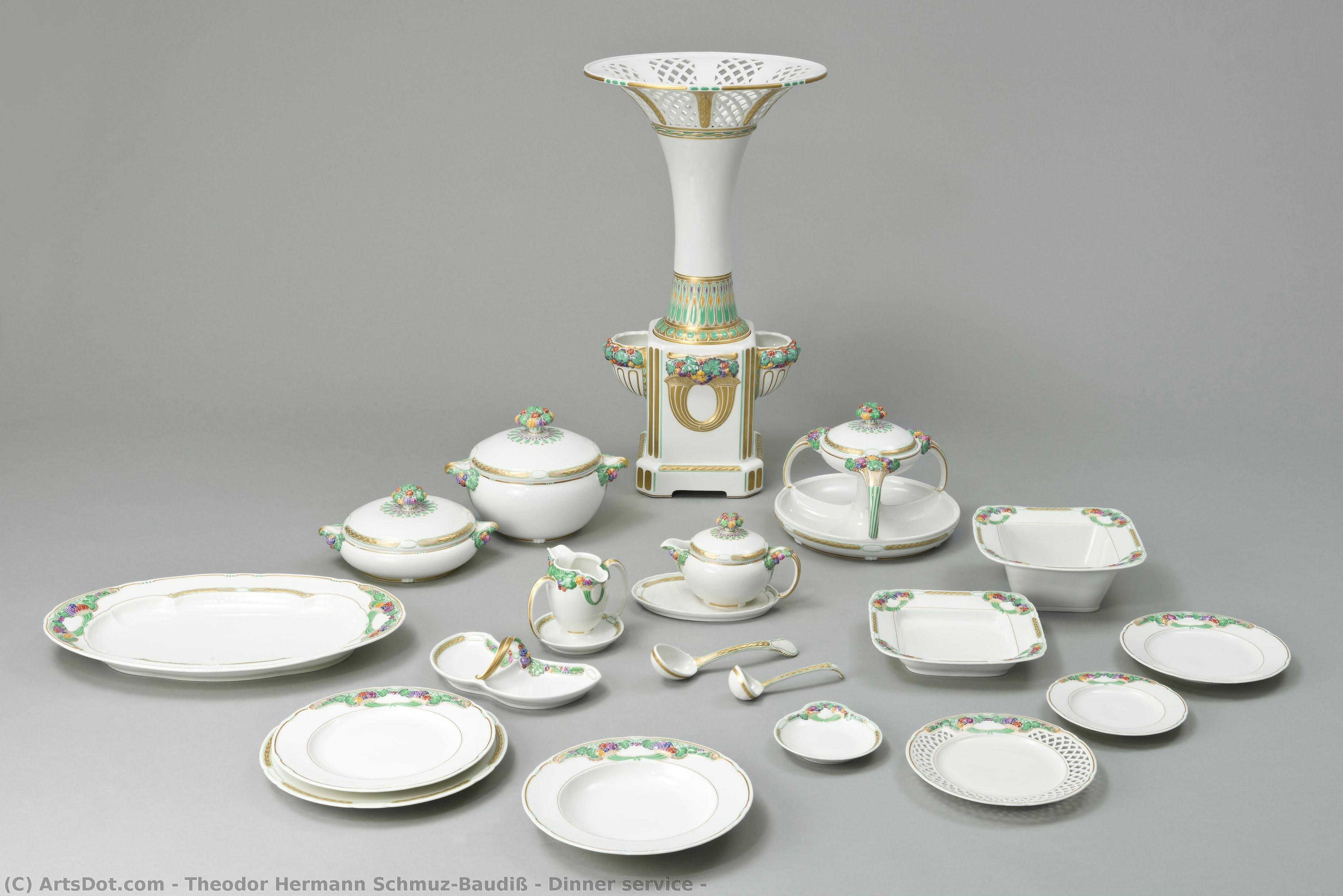 Dinner Service — Theodor Hermann Schmuz-baudiß