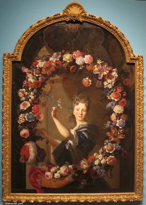 Portrait Of Helene Lambert De Thorigny — Jean Baptiste Belin De Fontenay