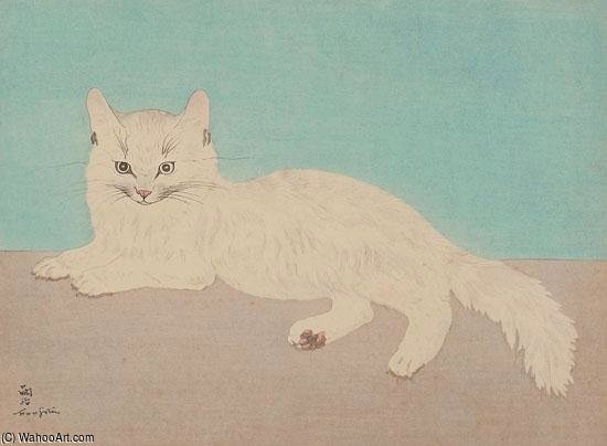 Chat Couches — Léonard Tsuguharu Foujita