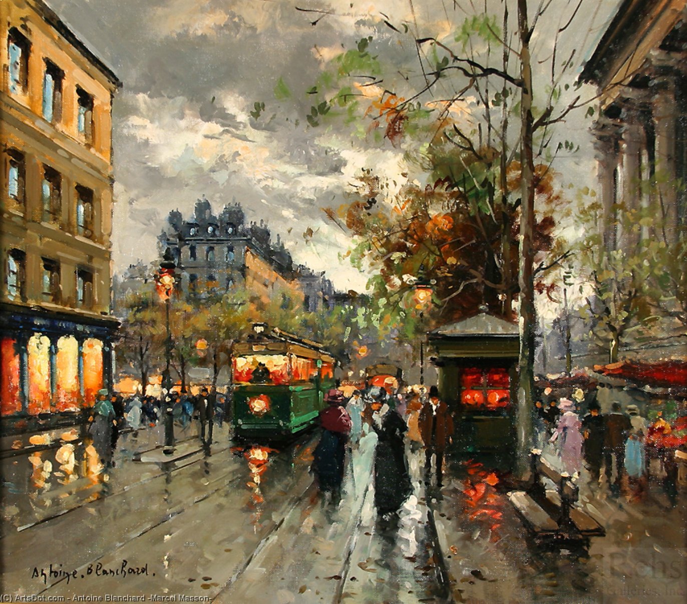 Place De La Madeleine — Antoine Blanchard (marcel Masson)