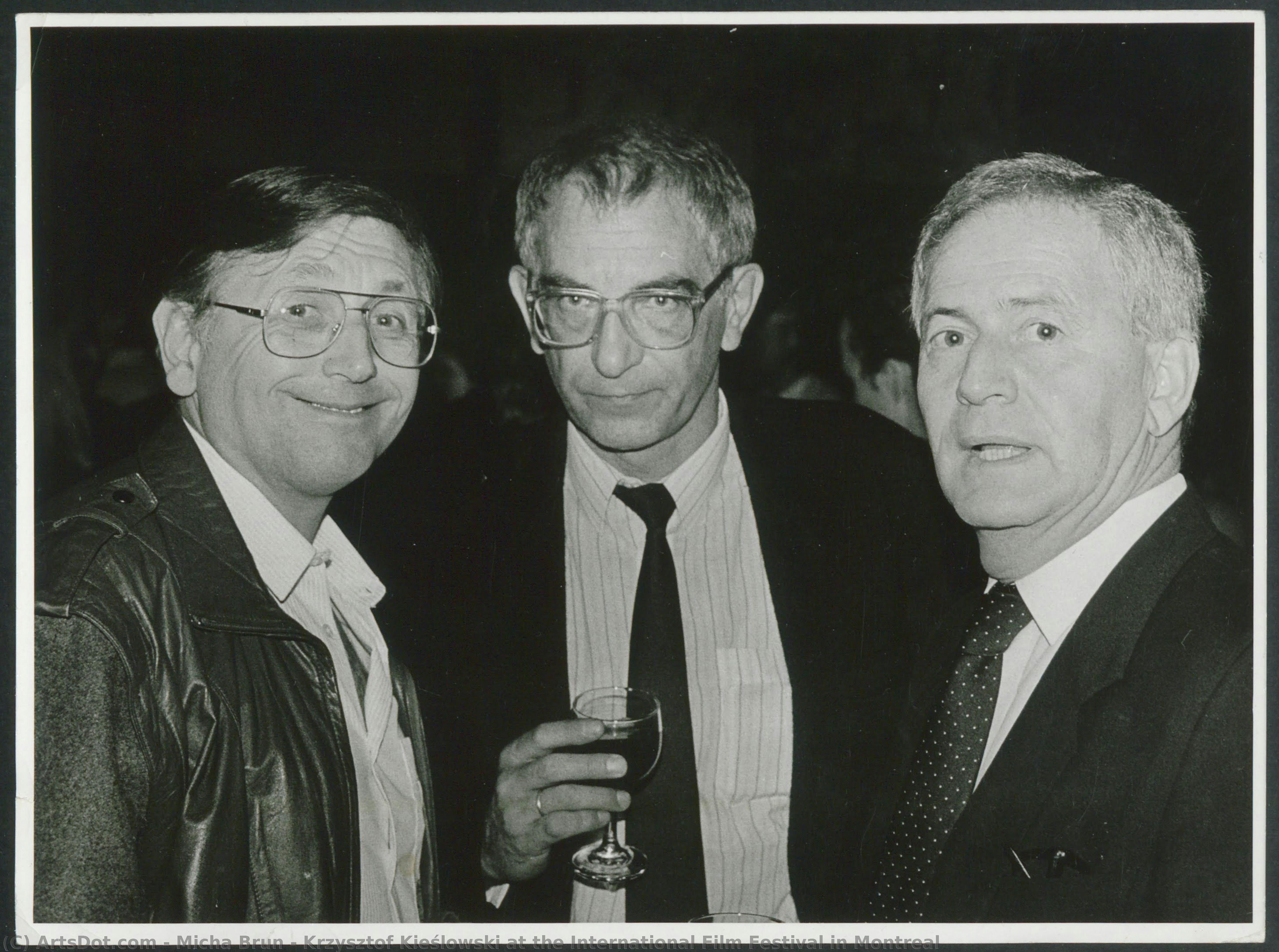 Krzysztof Kieślowski At The International Film Festival In Montreal — Micha Brun
