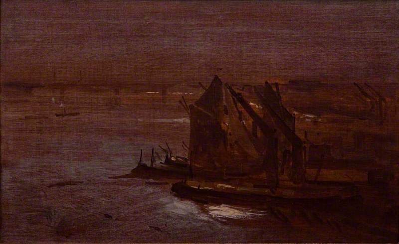 The River At Dusk — Philip Wilson Steer