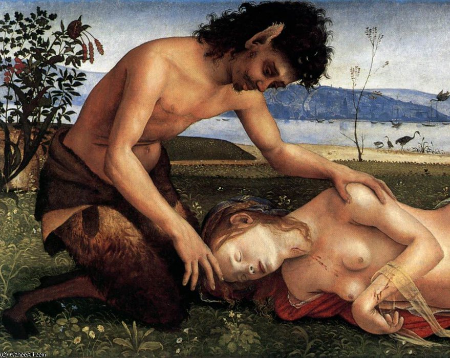 Allegory - The Death Of Procris (detail) — Piero Di Cosimo (piero Di Lorenzo)