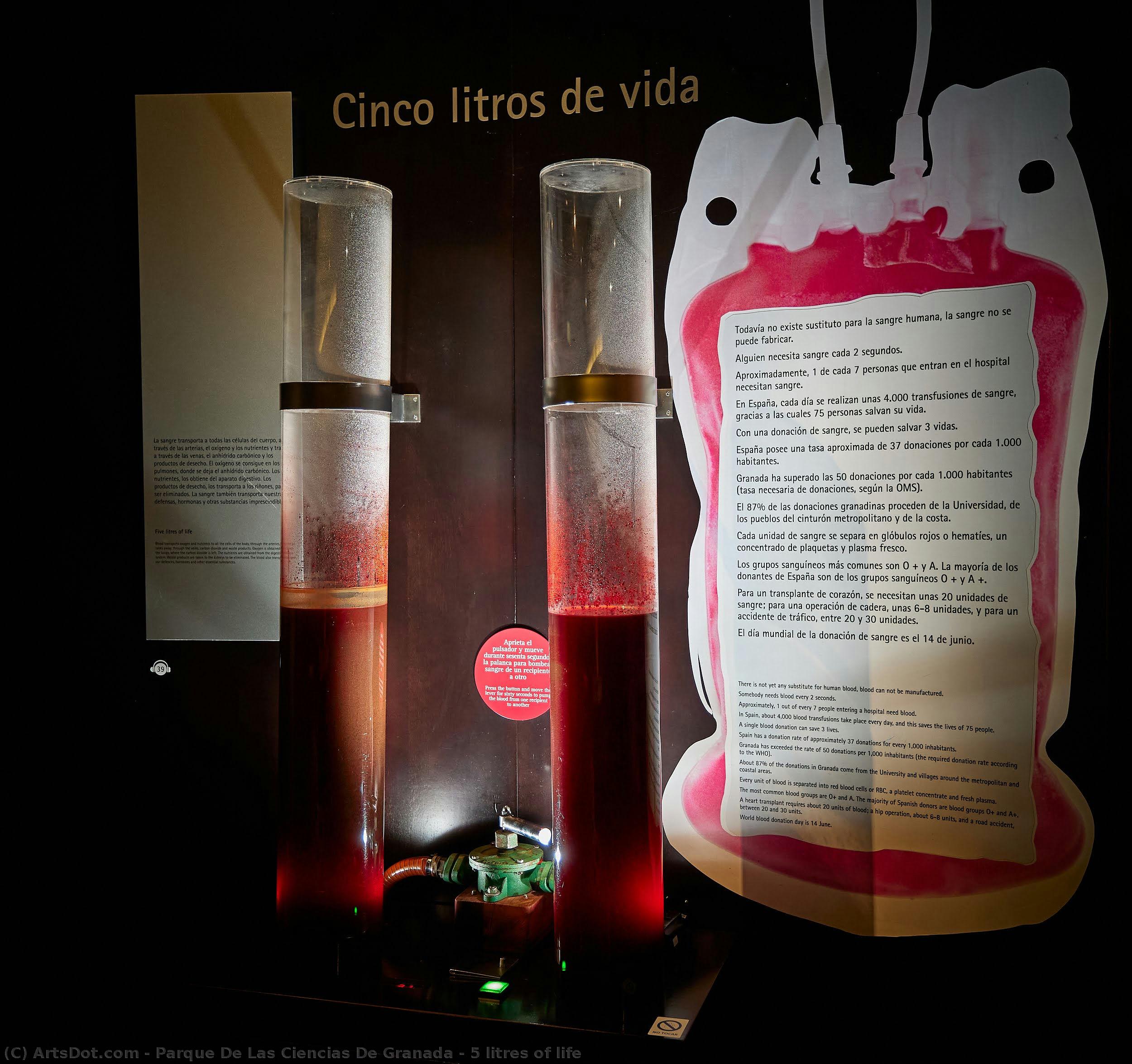 5 Litres Of Life — Parque De Las Ciencias De Granada