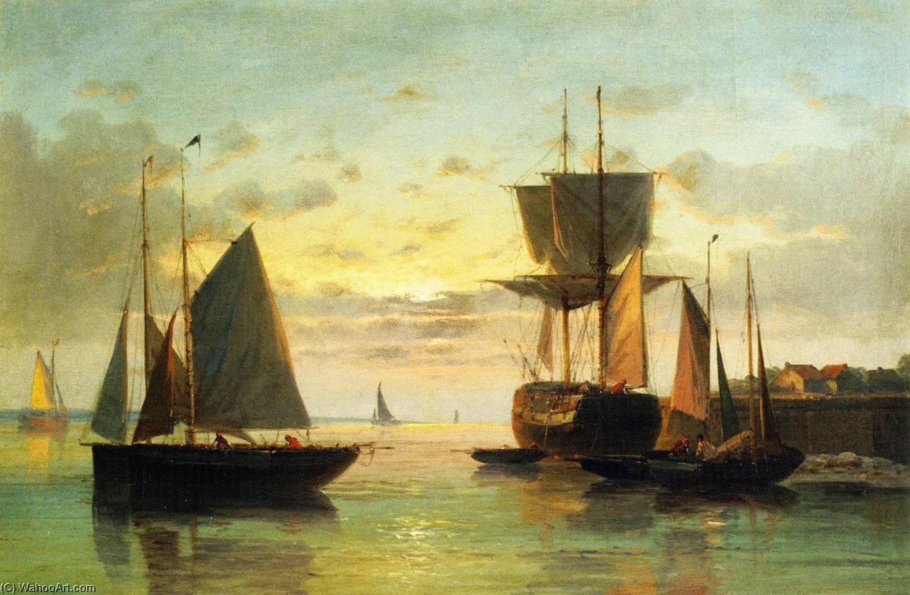 Morning In The Harbor — George Herbert Mccord