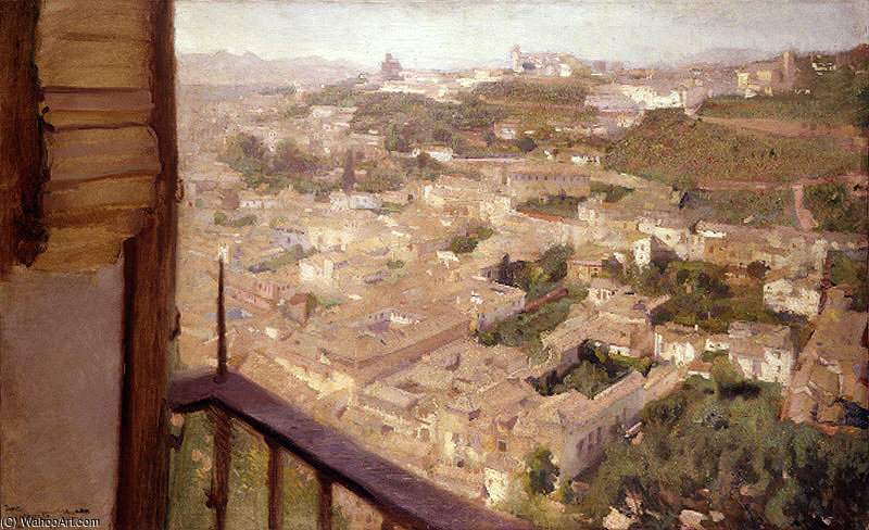 Paisaje Del Albaicin — Jose Maria Lopez Mezquita