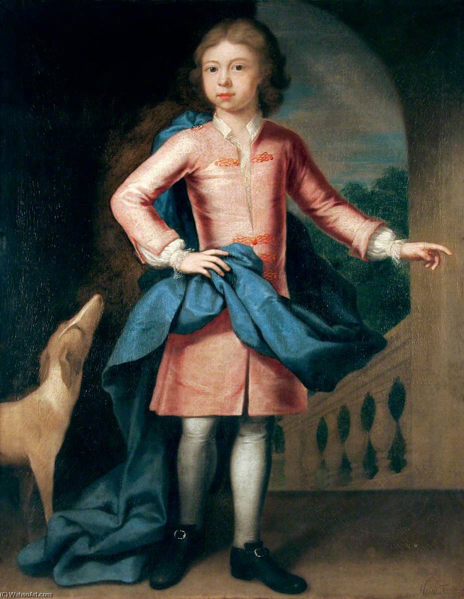 John Ives Senior As A Boy (1718 1719–1793) — John Theodore Heins Senior