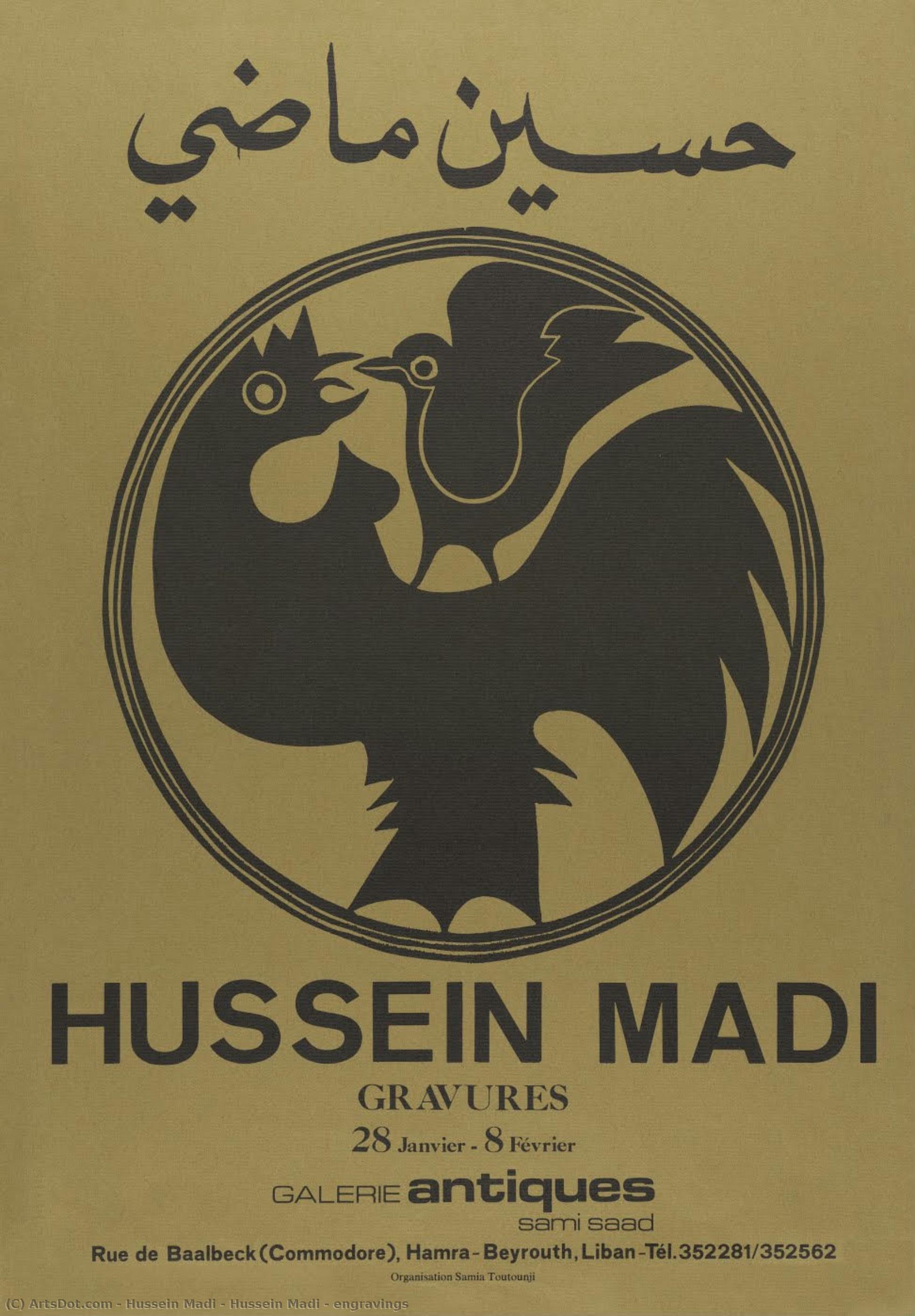 Hussein Madi : Engravings — Hussein Madi