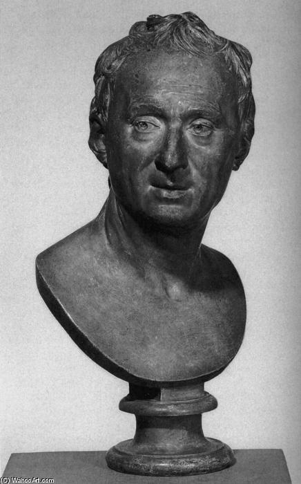 Bust Of Diderot — Jean-antoine Houdon