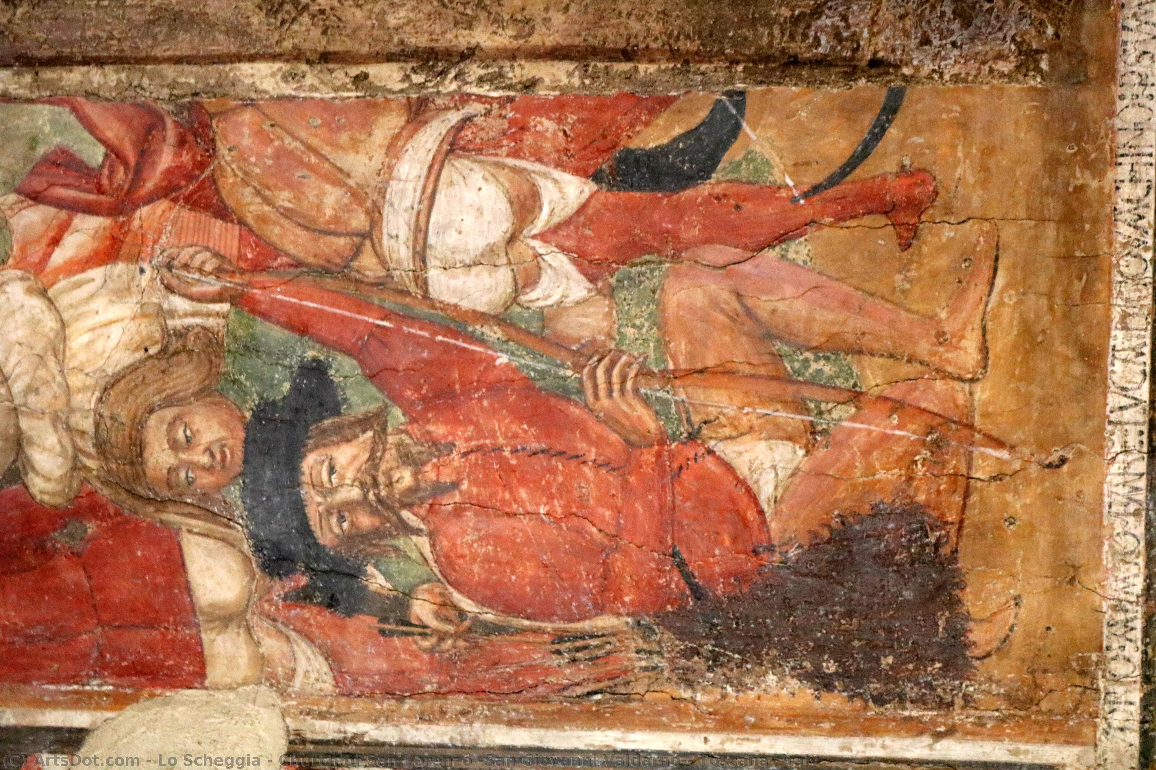 Church Of San Lorenzo (san Giovanni Valdarno), Toscana, Italy — Lo Scheggia