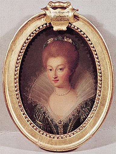 Portrait De Charlotte Marguerite De Montmorency, Princesse De Condé — Ribou Jean Marie