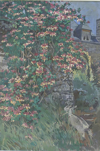 Chèvre Et Chèvrefeuille À La Grande Vigne — Yvonne Jean Haffen