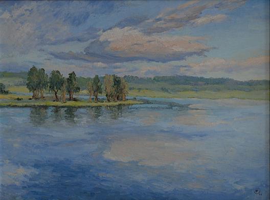 Moose Haven, (painting) — Mary Agnes Yerkes