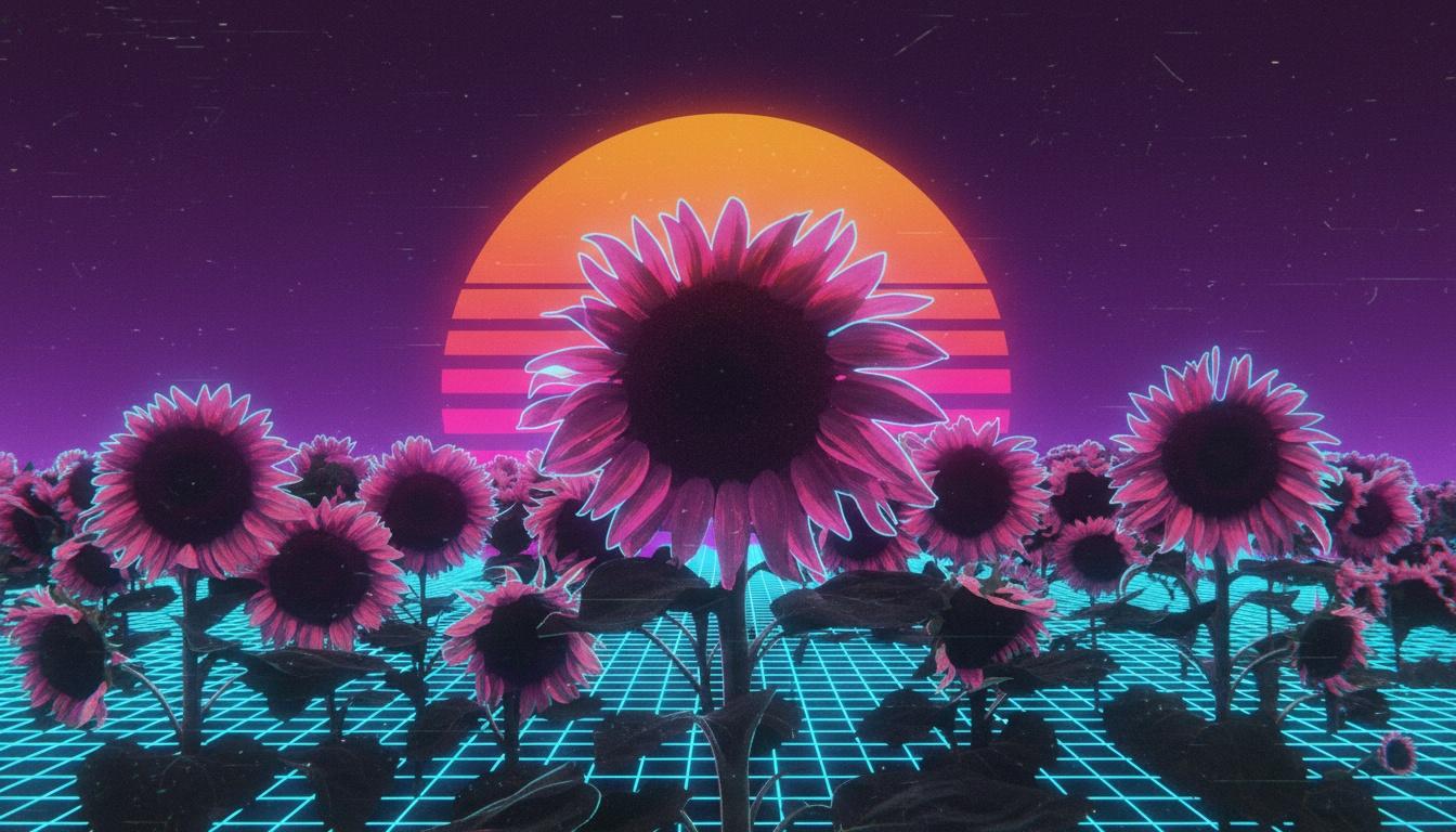Neon Solstice: The Synthetic Bloom — Fabien Fournier