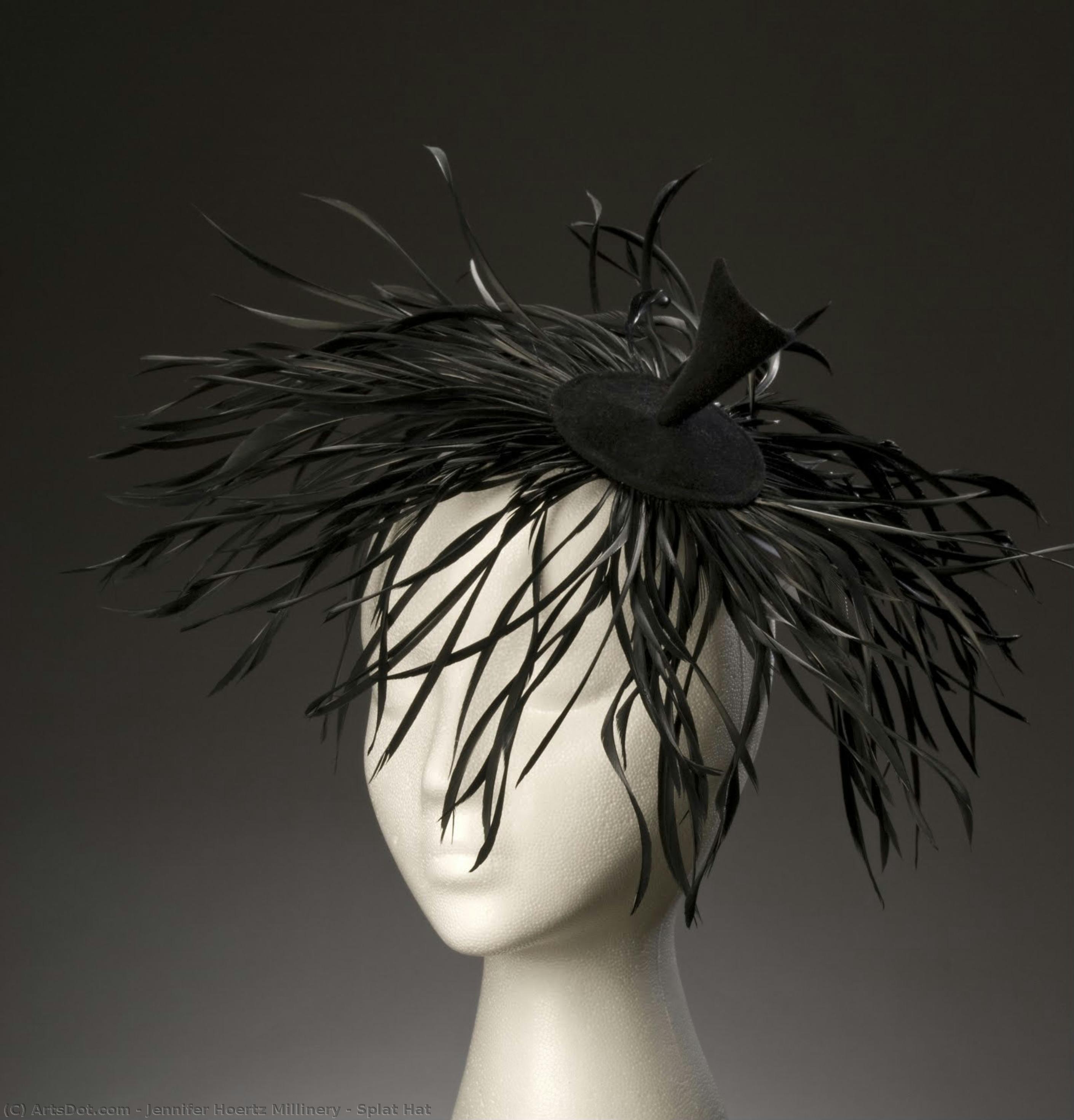 Splat Hat — Jennifer Hoertz Millinery