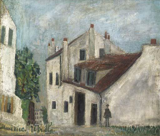 The Home Of Mimi Pinson At Montmartre — Maurice Utrillo