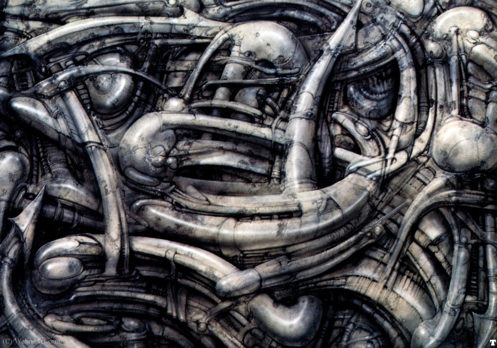 Hr Giger Landscape Xxx — H.r. Giger