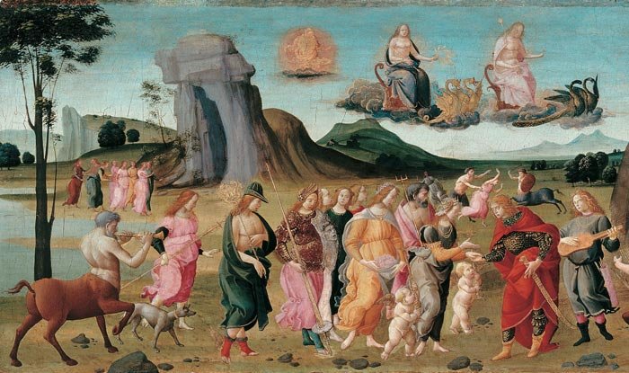 The Marriage Of Thetis And Perseus — Alunno Di Domenico (bartolomeo Di Giovanni)