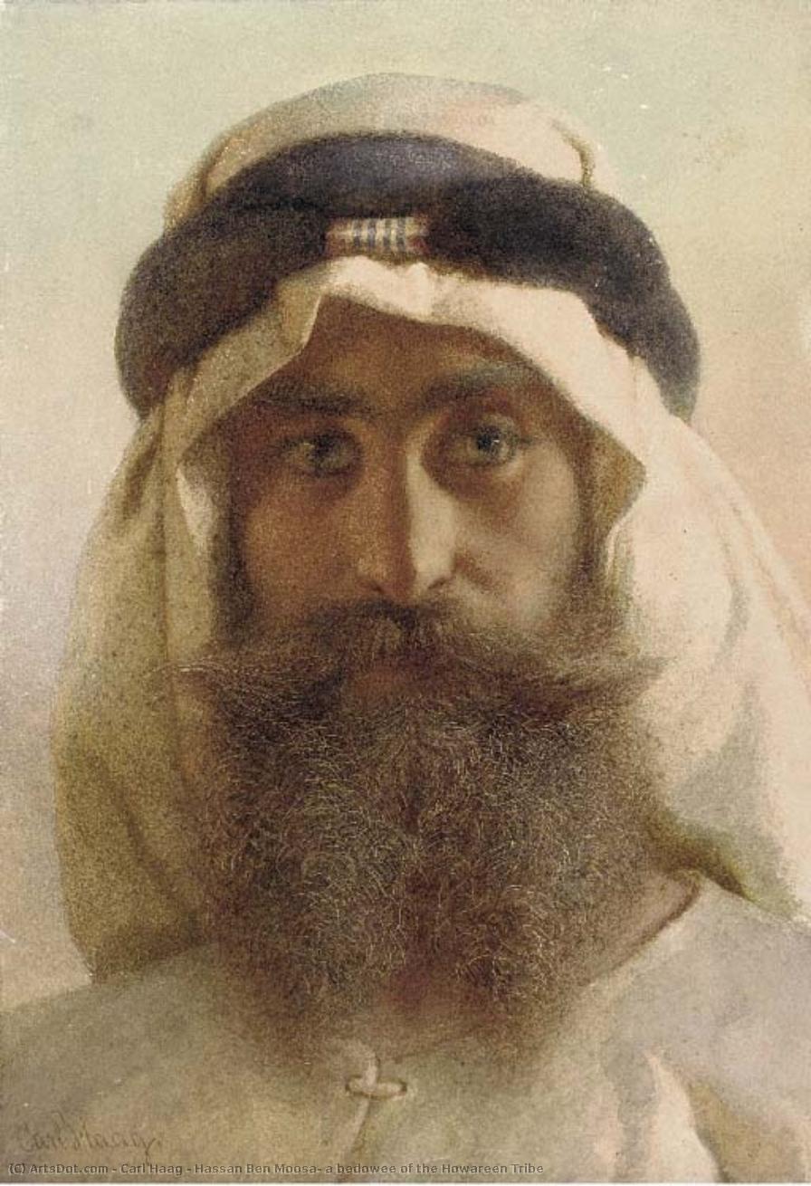 Hassan Ben Moosa, A Bedowee Of The Howareen Tribe — Carl Haag