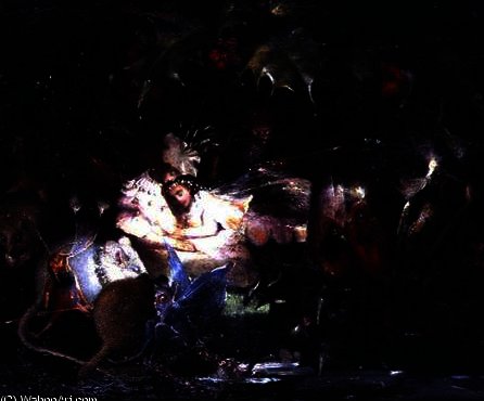 The Fairy Bower — John Anster Fitzgerald