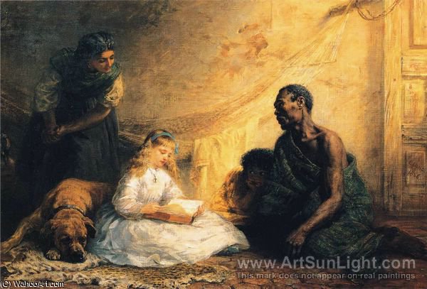 Uncle Tom And Little Eva — Edwin Longsden Long