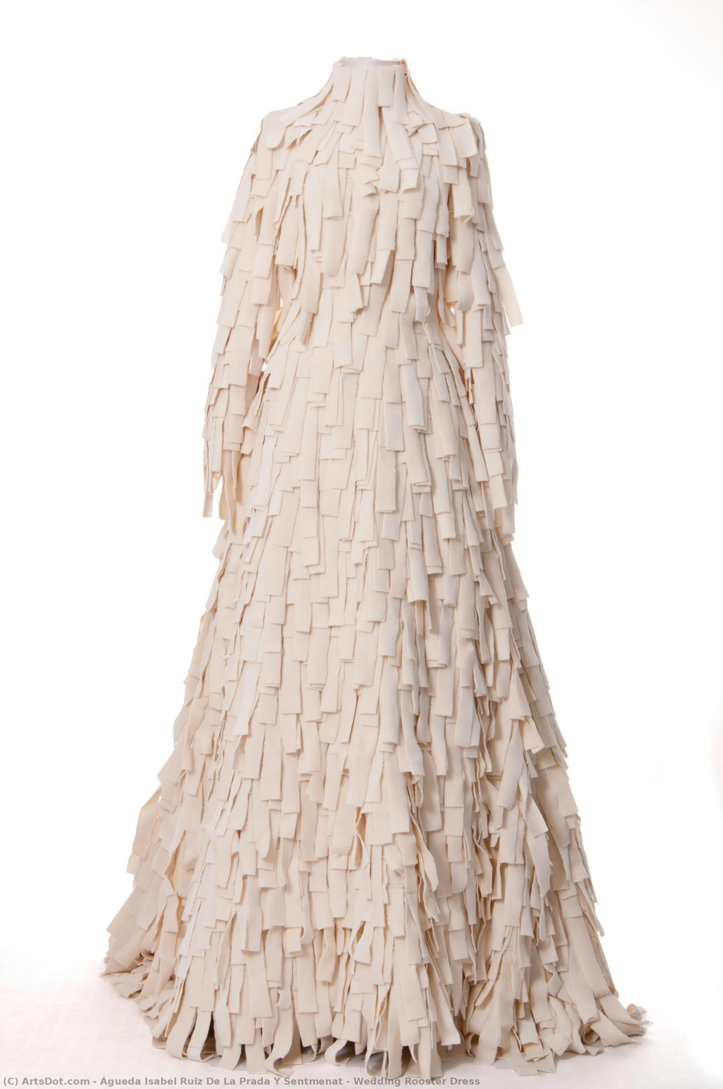 Wedding Rooster Dress — Águeda Isabel Ruiz De La Prada Y Sentmenat