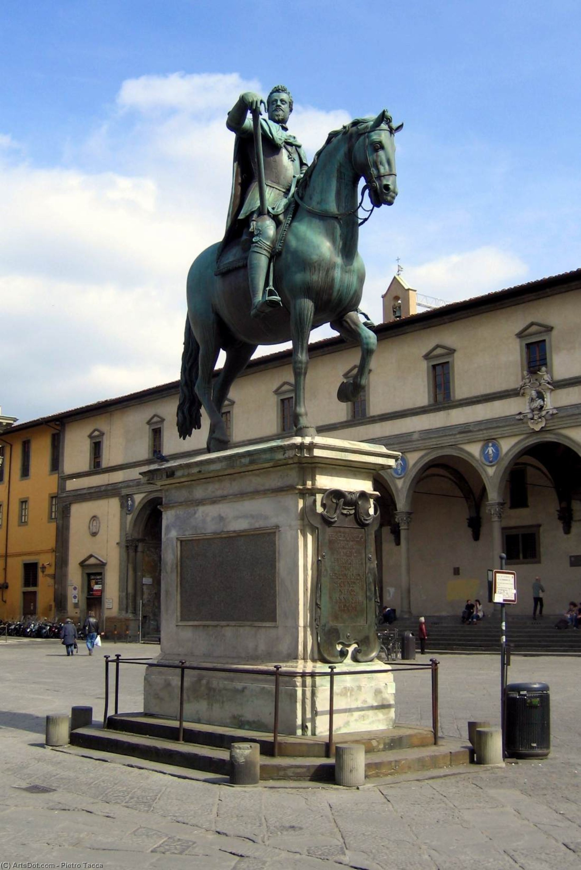 Equestrian Monument Ot Ferdinando I De' Medici — Pietro Tacca